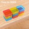 Jewelry Bead Organizer Box(Red,Yellow,Blue), 31Pcs Small Bead Organizers and Storage Plastic Cases Mini Clear Containers Boxes with Hinged Lid and Rectangle for Bracelet Making DIY Jewelry Craft Visit the Mathtoxyz Store